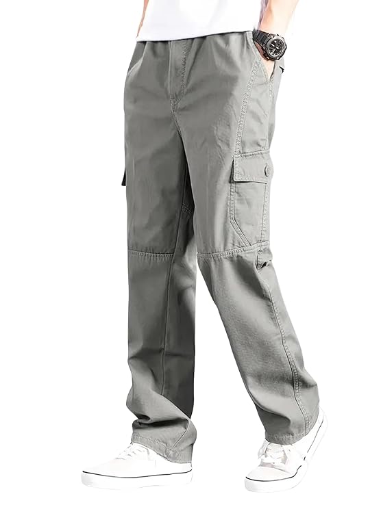 Lymio Cargos for Men (Loose Fit | Cotton)